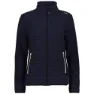 CMP 39h0546 Heavy Fleecejakke Med Full Glidelås, Marine / bright blue / black