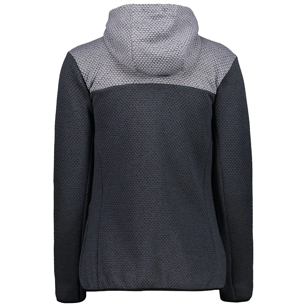 CMP 39h0866 Heavy Fix Fleecejakke Med Hette, Graffite