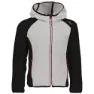 CMP 39h0995 Heavy Fix Fleecejakke Med Hette, Ghiaccio, 3Y