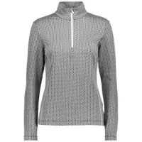 CMP 39l2696 Ultralight Sweat Printed Fleecejakke Med Halv Glidelås