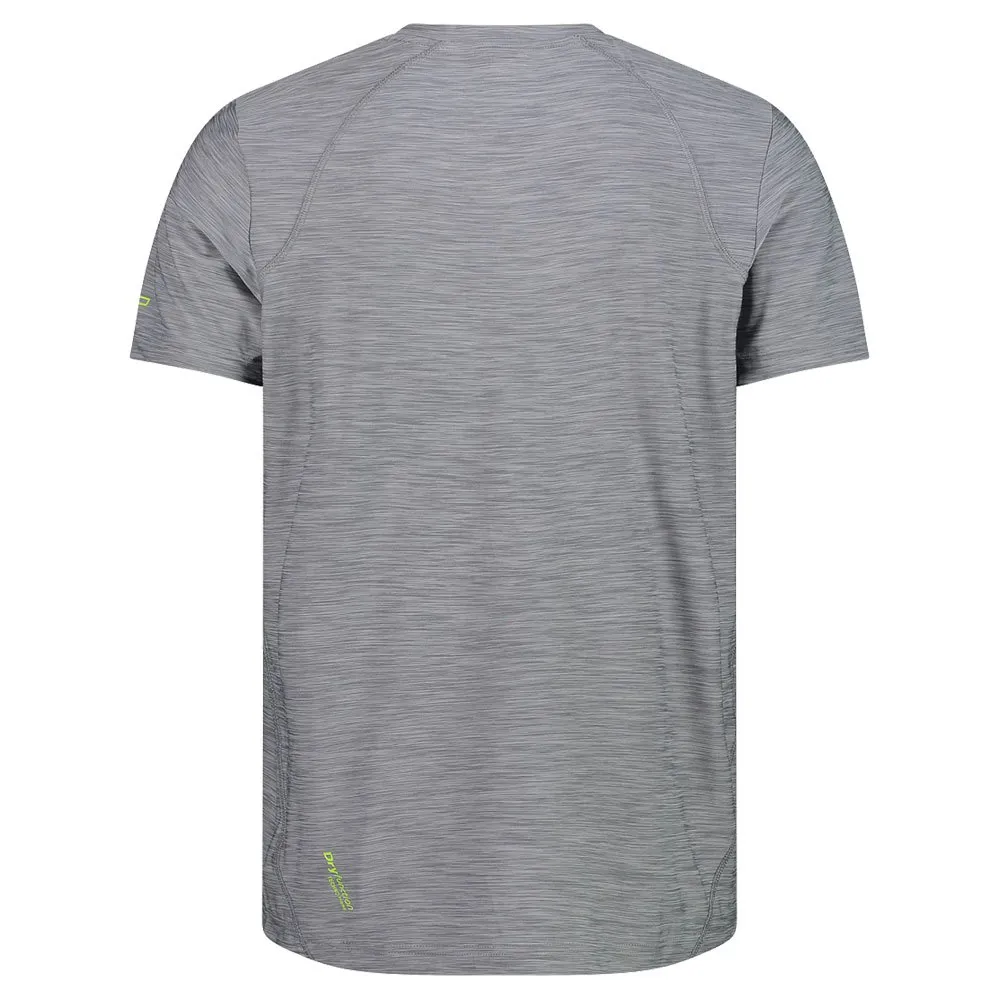 CMP 39t6547 Kortarmet T-skjorte, Grey melange / limegreen CMP 39t6547 Kortarmet T-skjorte, Grey melange / limegreen