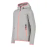 CMP 3h19825 Fleecejakke Med Hette, Chalk / fishing, 16Y