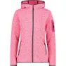 CMP 3h19826 Fleecejakke Med Hette Refurbished, Fuchsia / white / titanium