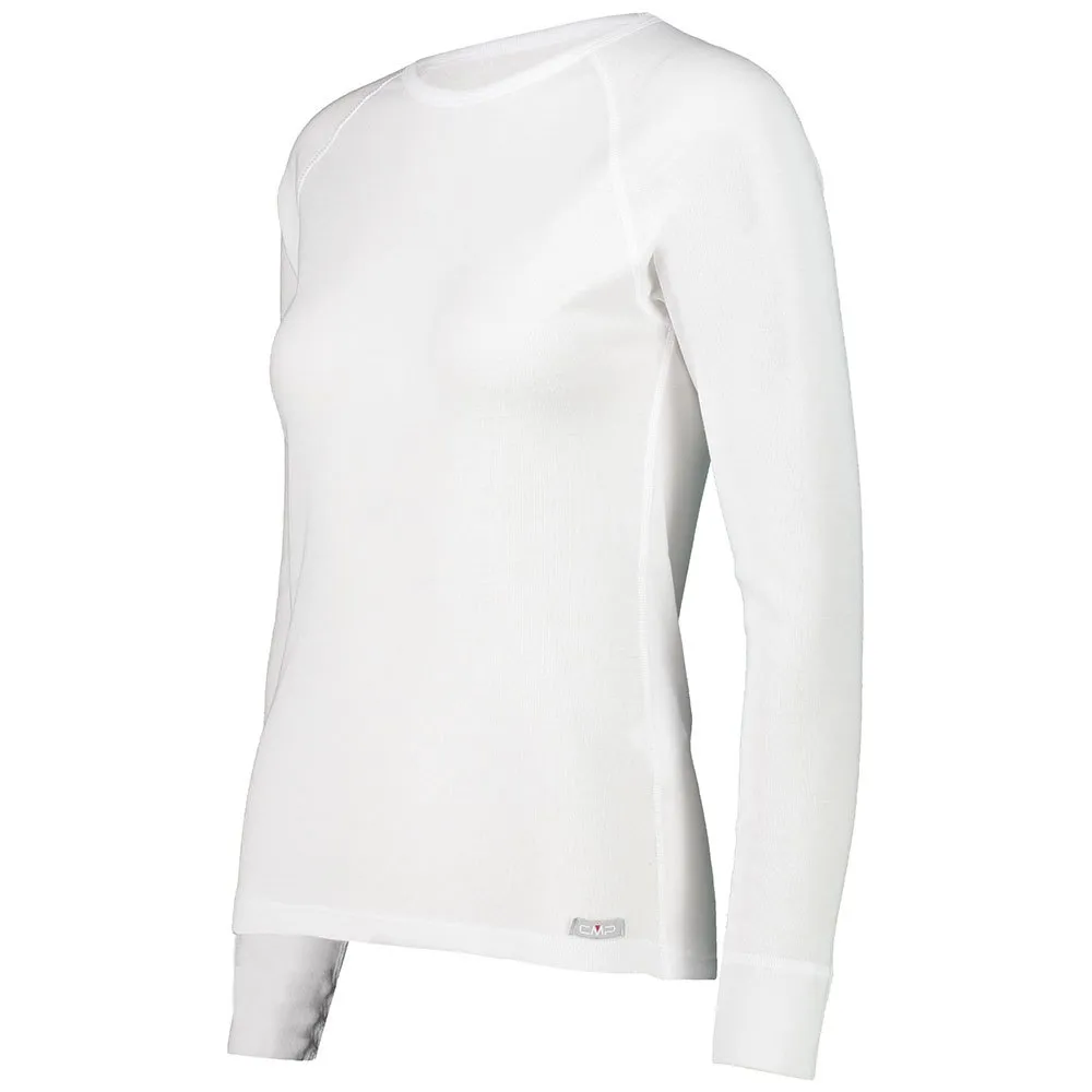 CMP 3y06256 Sweat Langarmet Baselag, White