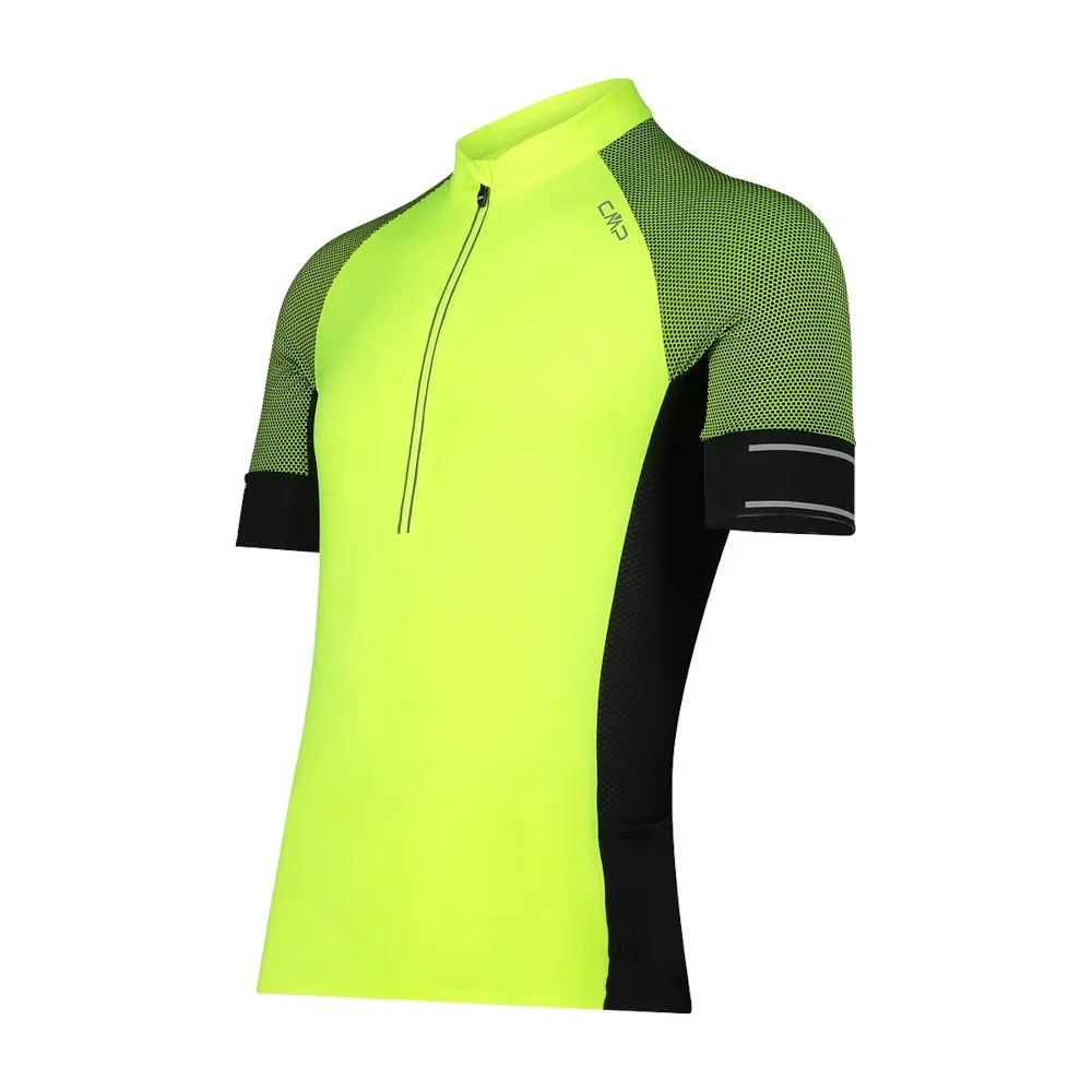 CMP Bike 32c7577 Kortarmet T-skjorte, Yellow fluo, S CMP Bike 32c7577 Kortarmet T-skjorte, Yellow fluo, S