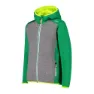 CMP Fix Hood 30m2104 Fleecejakke Med Full Glidelås