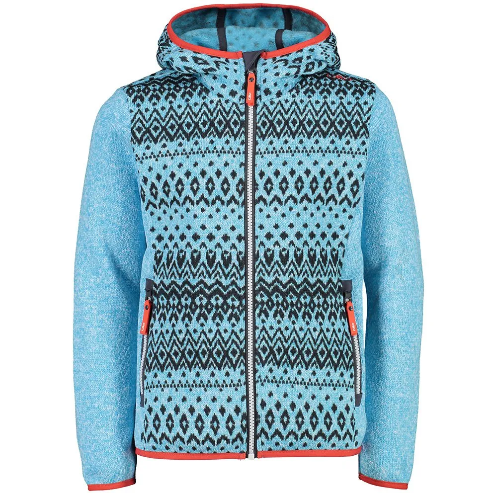 CMP Fix Hood 31h1935 Fleecejakke Med Full Glidelås