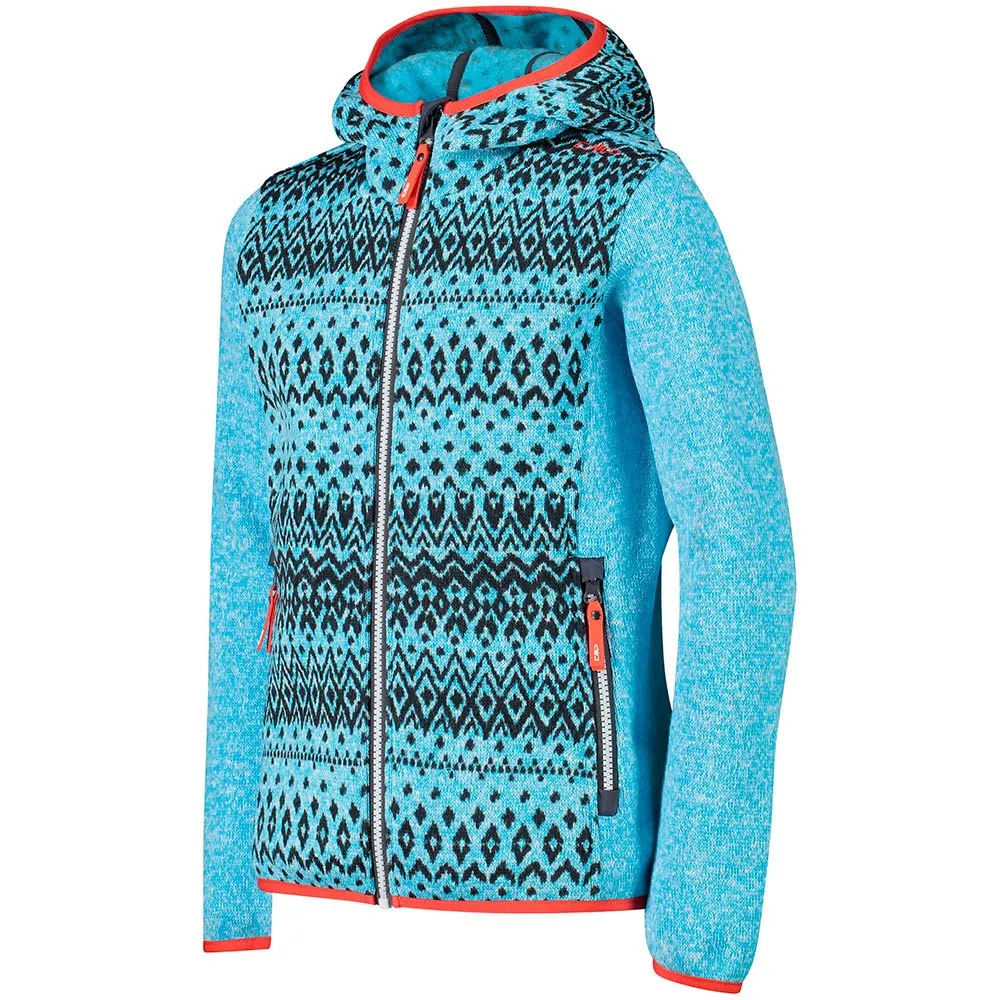 CMP Fix Hood 31h1935 Fleecejakke Med Full Glidelås