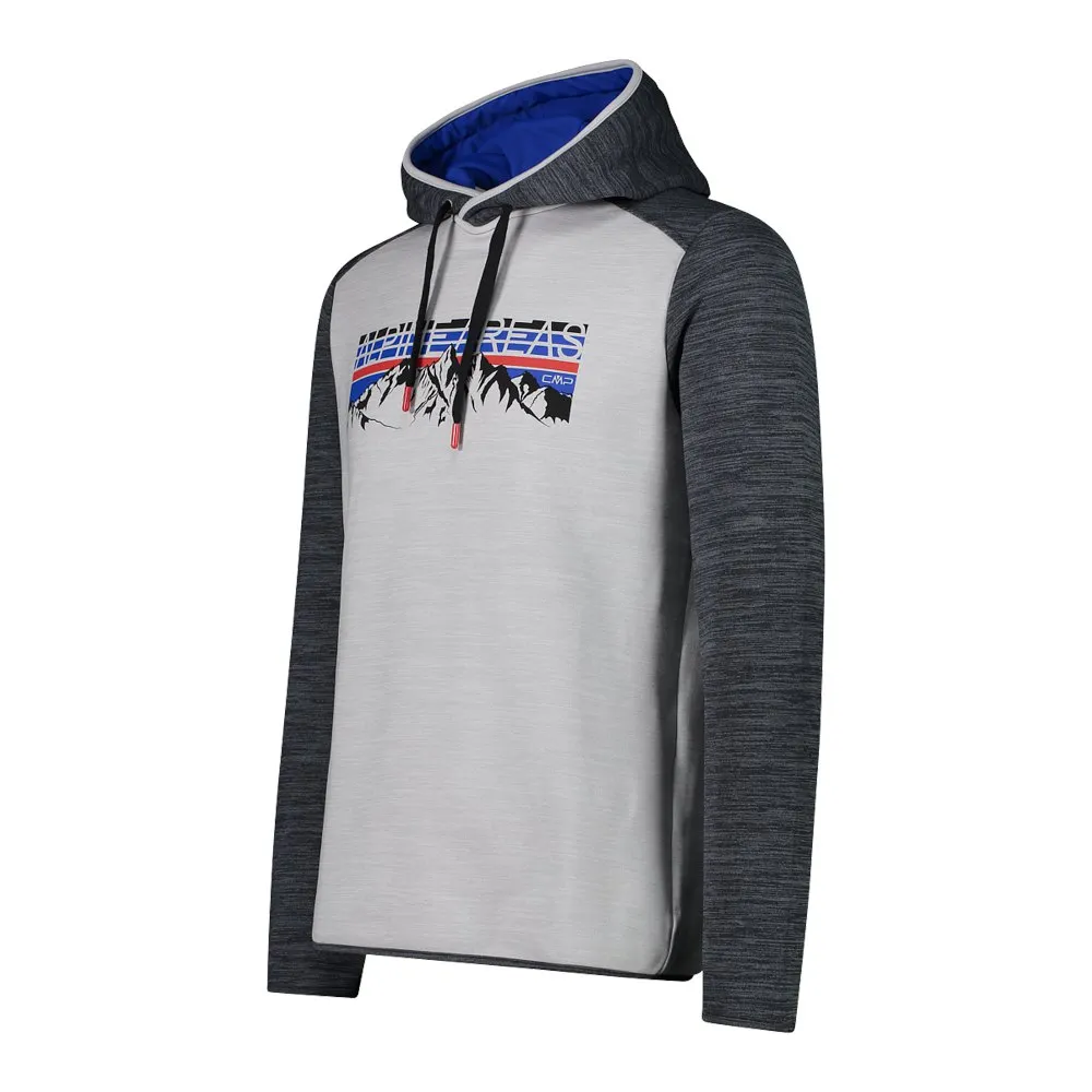 CMP Fix Hood 32e0187 Hetteskjorte, Ice melange CMP Fix Hood 32e0187 Hetteskjorte, Ice melange