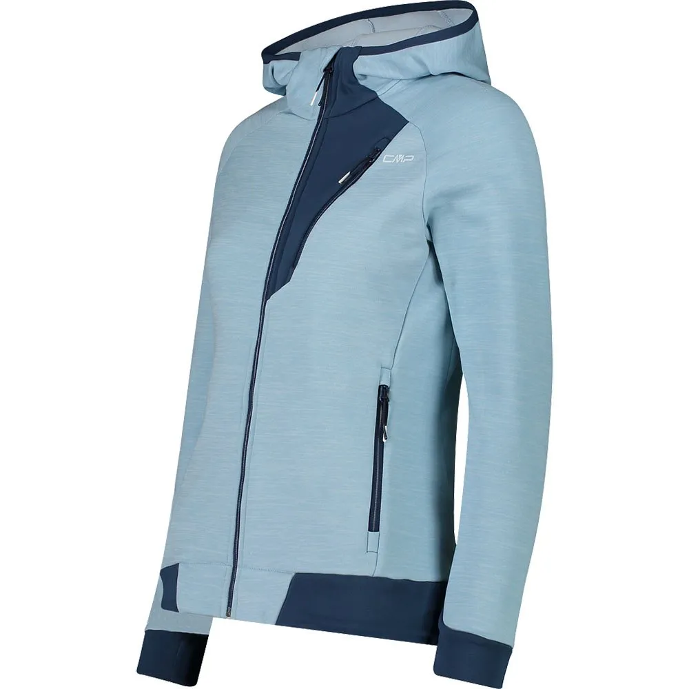 CMP Fix Hood 32e2406 Fleecejakke Med Hette