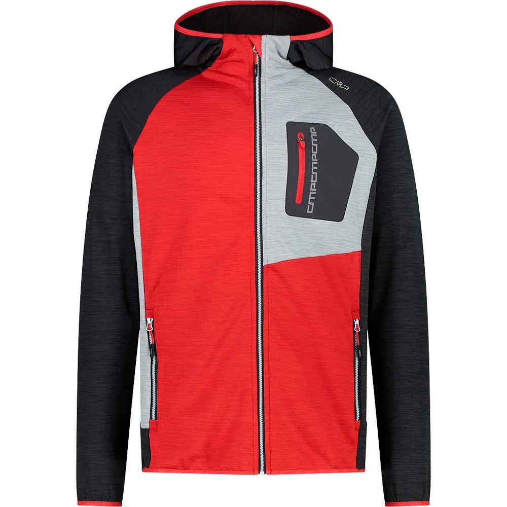 CMP Fix Hood 32g4357 Fleecejakke Med Hette, Ferrari