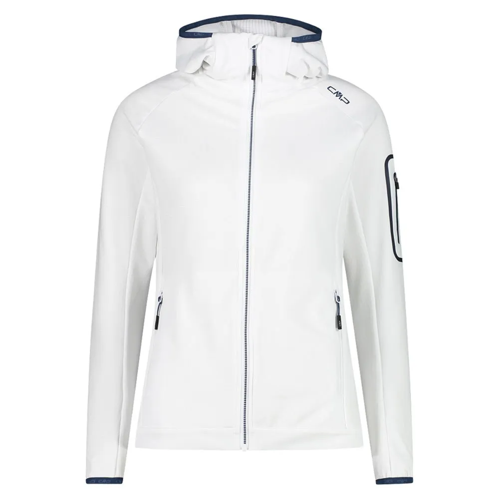 CMP Fix Hood 32g6196 Softshelljakke, White
