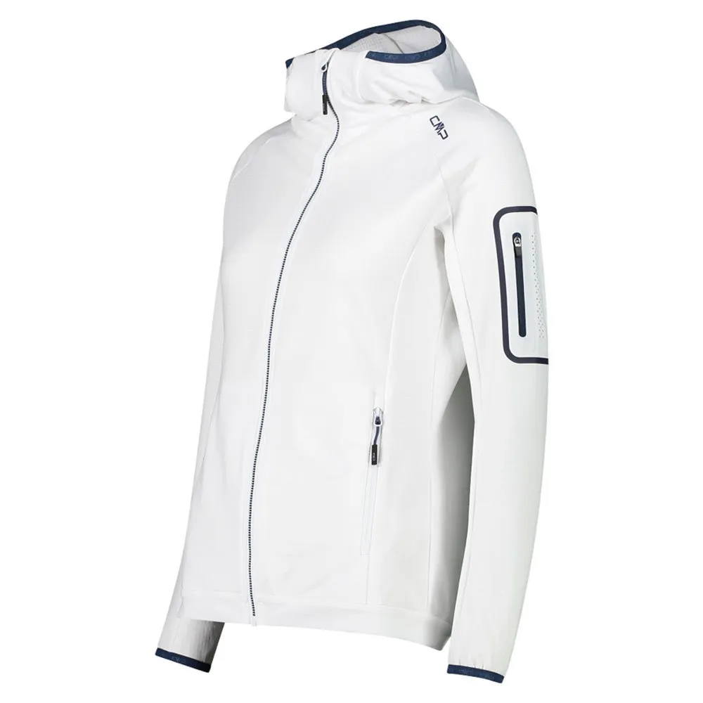 CMP Fix Hood 32g6196 Softshelljakke, White