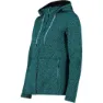 CMP Fix Hood 32h2066 Fleecejakke Med Hette, Lagoon / black