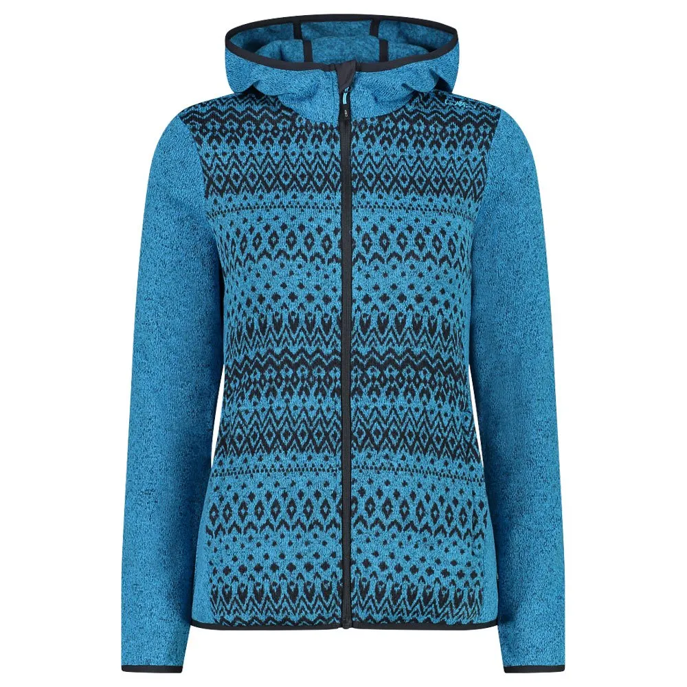 CMP Fix Hood 32h3586 Fleecejakke Med Hette