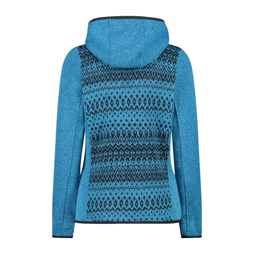 CMP Fix Hood 32h3586 Fleecejakke Med Hette