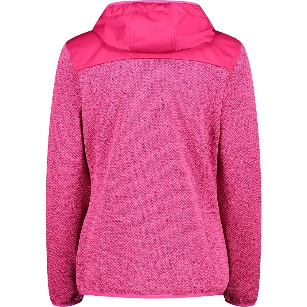 CMP Fix Hood 32h5666 Fleecejakke Med Full Glidelås