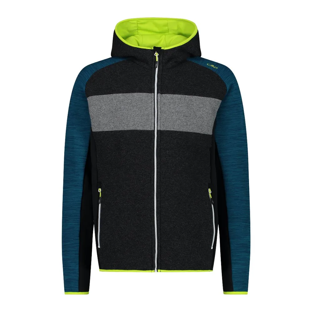CMP Fix Hood 32m2247 Fleecejakke Med Hette CMP Fix Hood 32m2247 Fleecejakke Med Hette