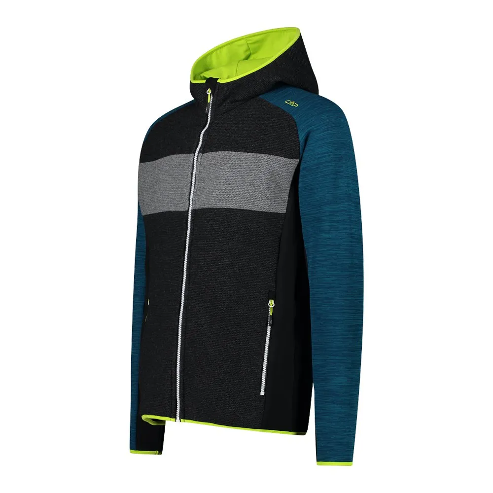 CMP Fix Hood 32m2247 Fleecejakke Med Hette CMP Fix Hood 32m2247 Fleecejakke Med Hette