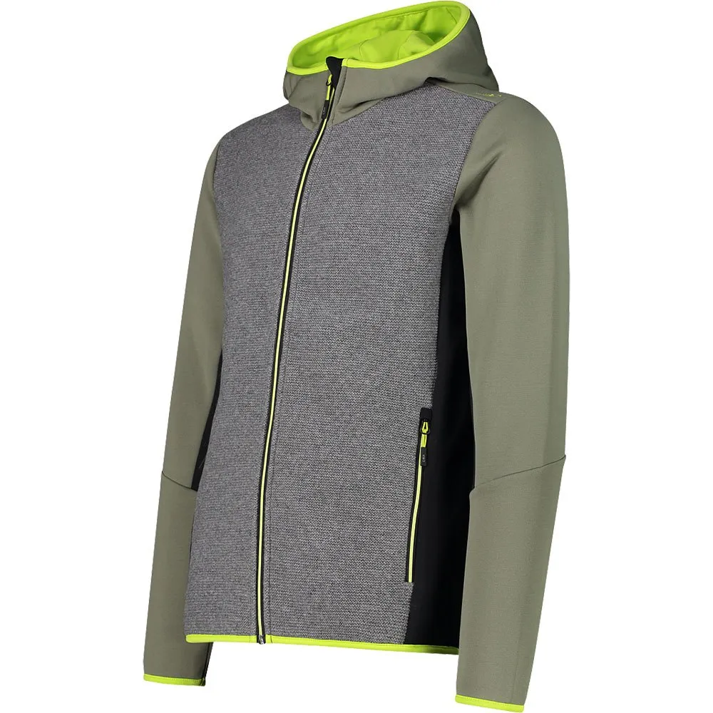 CMP Fix Hood 32m2257 Fleecejakke Med Hette
