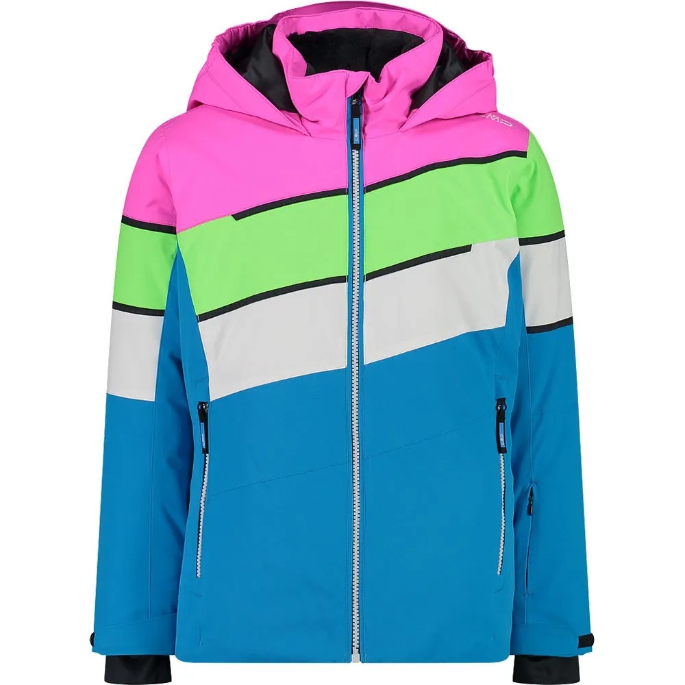 CMP Fix Hood 32w0105 Jakke, Turquoise, 3Y