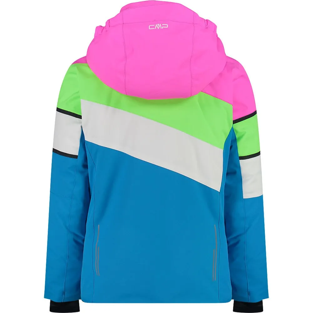 CMP Fix Hood 32w0105 Jakke, Turquoise, 3Y