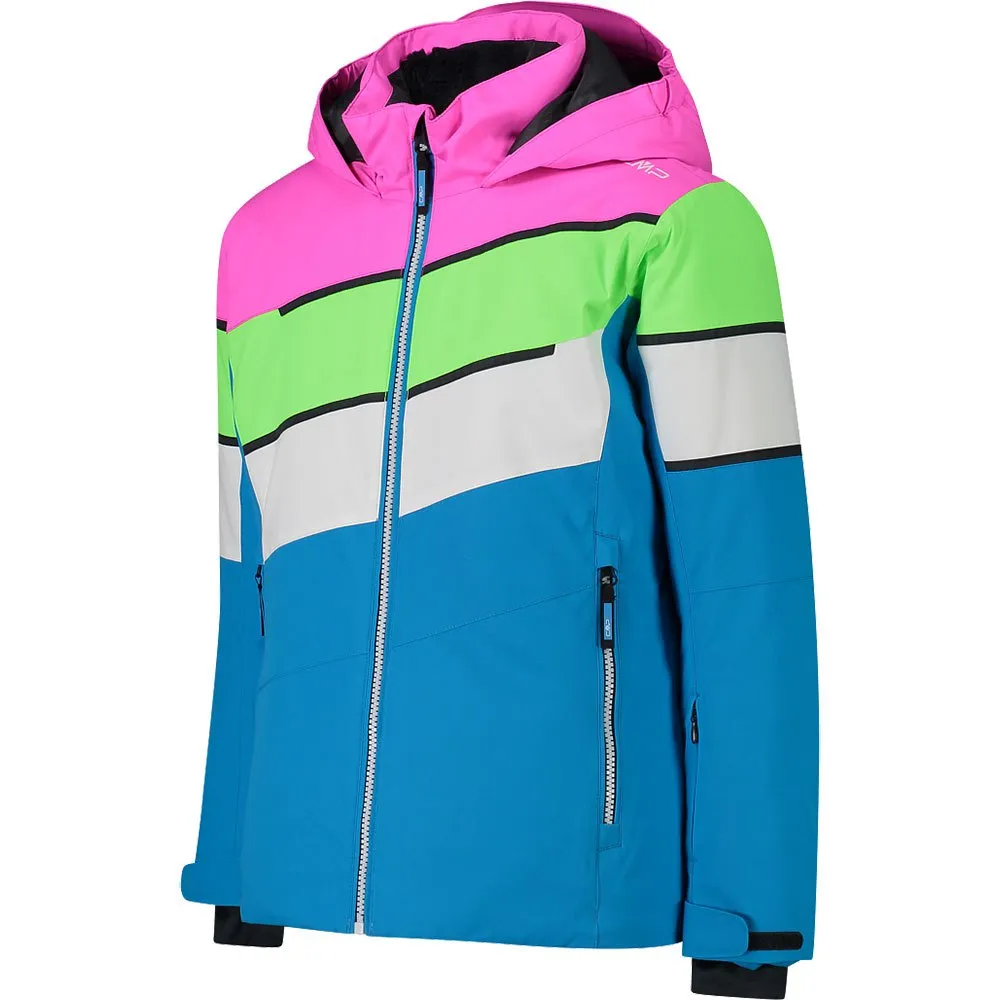 CMP Fix Hood 32w0105 Jakke, Turquoise, 3Y