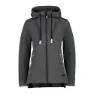 CMP Fix Hood Full Zip 31m3766 Genser, Asphalt melange