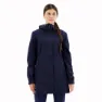 CMP Fix Hood Long 38z5386 Softshelljakke, Black blue