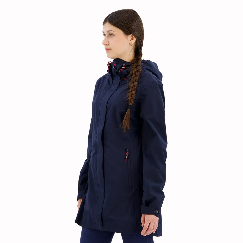 CMP Fix Hood Long 38z5386 Softshelljakke, Black blue