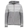 CMP Fixed Hood 39j3336 Jakke, Grey melange