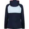 CMP Hybrid Fix Hood 32e4296 Jakke, Black blue