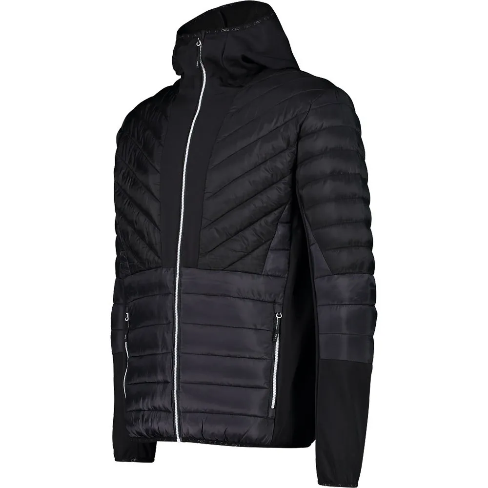 CMP Hybrid Fix Hood 32z2937 Jakke, Black