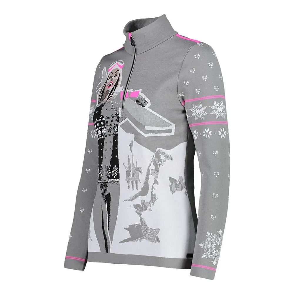 CMP Knitted 7h96140 Genser, Grey