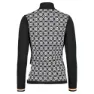 CMP Knitted 7h96141 Genser Med Hel Glidelås, Black