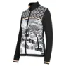 CMP Knitted 7h96141 Genser Med Hel Glidelås, Black