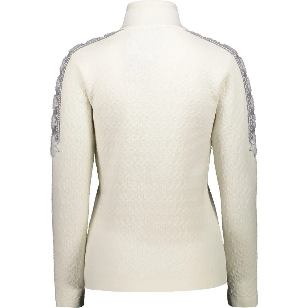 CMP Knitted Pullover 7h26006 Fleecejakke Med Halv Glidelås