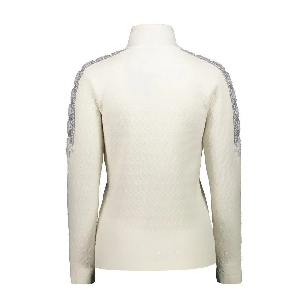 CMP Knitted Pullover 7h26006 Fleecejakke Med Halv Glidelås