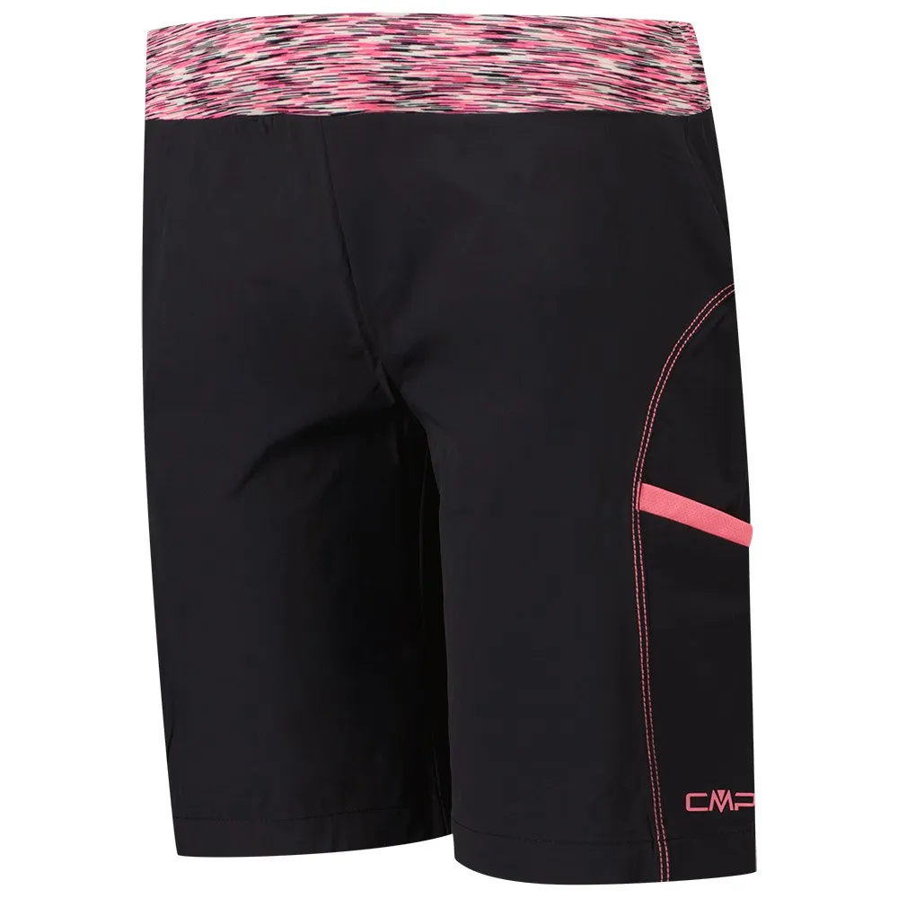 CMP Light Climb Shorts 31t7706 Bukser, Antracite / pink fluo