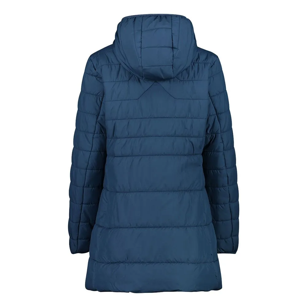 CMP Long Fix Hood 32k1556 Jakke, Blue ink