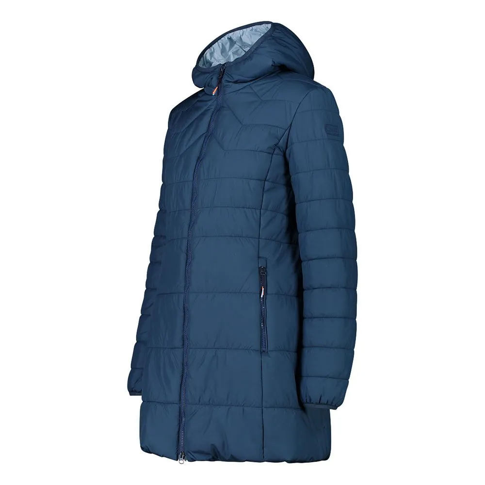 CMP Long Fix Hood 32k1556 Jakke, Blue ink