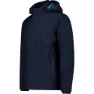 CMP Snaps Hood 32k3227 Softshelljakke, Black blue