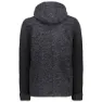 CMP Sportswear Mid Fix 39m3697 Fleecejakke Med Hette, Bright blue melange