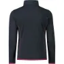 CMP Sweat 31l0795 Fleecejakke Med Halv Glidelås, Titanium / purple fluo, 3Y