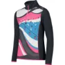 CMP Sweat 31l0795 Fleecejakke Med Halv Glidelås, Titanium / purple fluo, 3Y