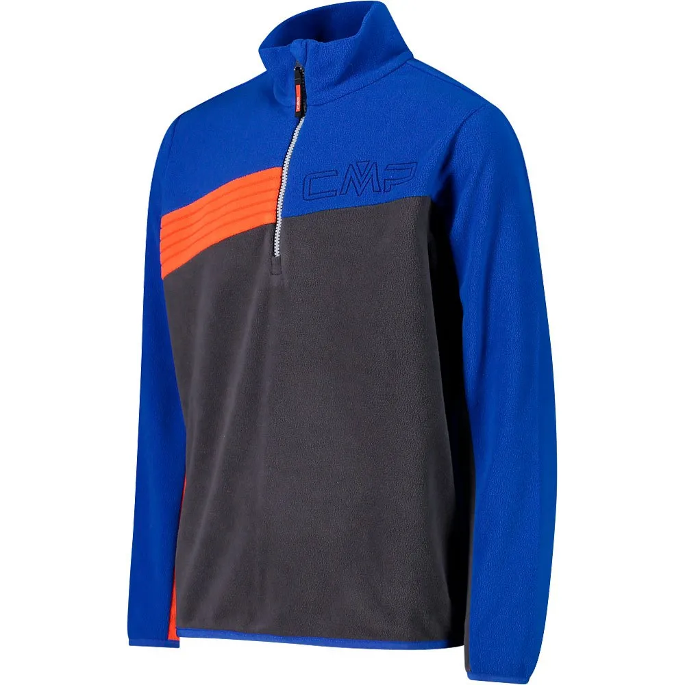 CMP Sweat 32g0054 Fleecejakke Med Halv Glidelås, Royal, 6Y