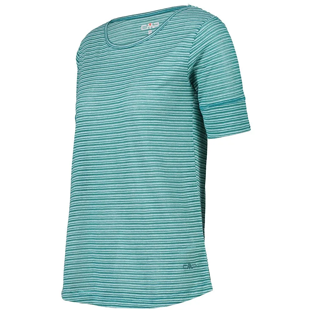 CMP T-shirt 30c9726 Kortarmet T-skjorte, Lake