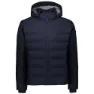CMP Zip Hood 30k2977 Softshelljakke, Black blue