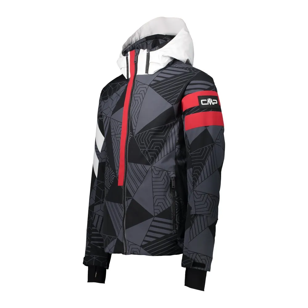 CMP Zip Hood 30w0467 Jakke, Graffite / black CMP Zip Hood 30w0467 Jakke, Graffite / black