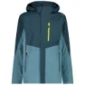 CMP Zip Hood 31z5527 Jakke, Petrol